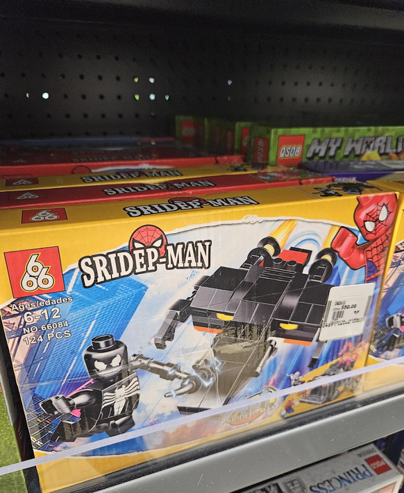 Faildienstags lustige Fälschung: Spider-Man, Spidep-Man