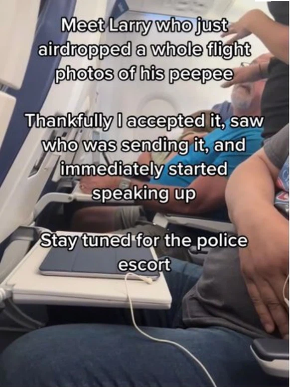 Ein Bild des TikTok-Videos der amerikanischen Influencerin.