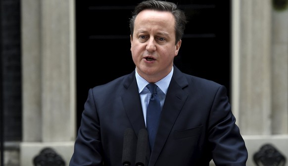 Grossbritanniens Premier David Cameron.