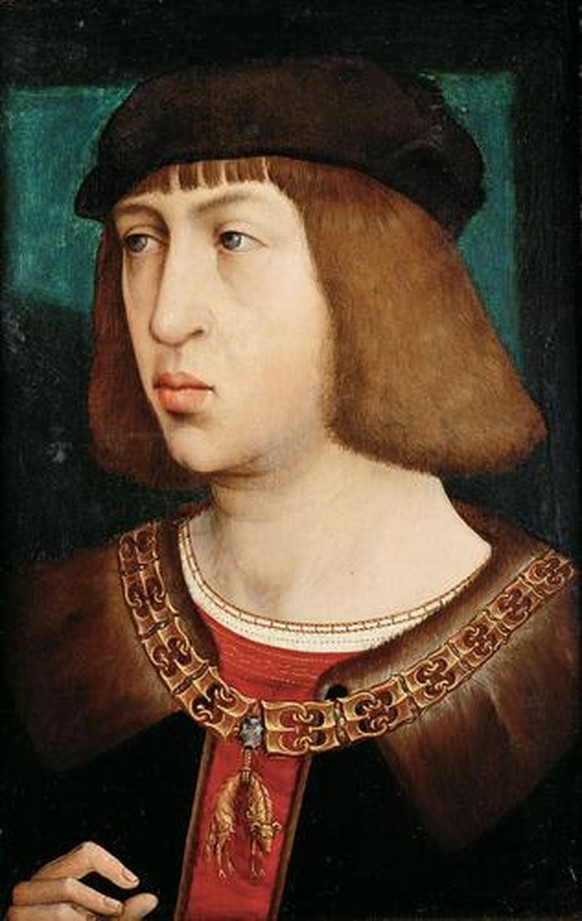 Portrait von Philipp dem Schönen.