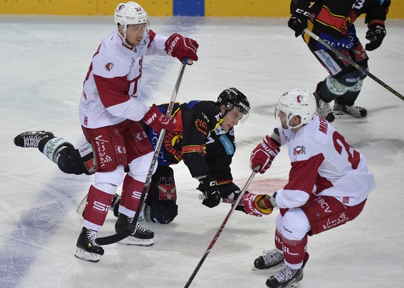 Der SC Bern geriet auch gegen Lausanne ins Straucheln.