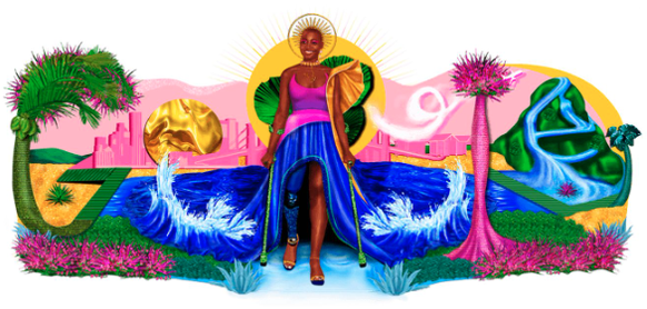 Google doodle February 8, 2023: Mama Cax, model from Haiti