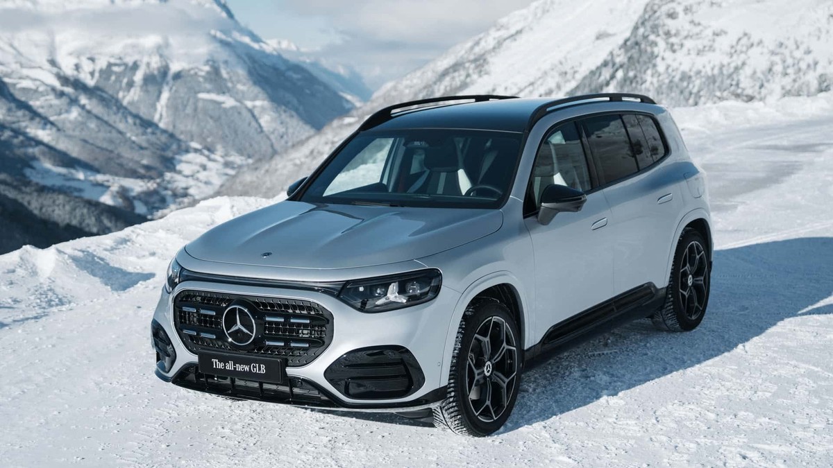 Der Mercedes GLB lädt in zehn Minuten Strom für weitere 260 Kilometer.