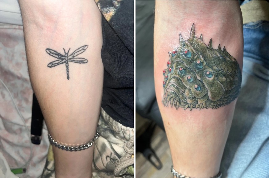 Aus hässlichem Tattoo wird schönes Tattoo: Die besten Cover-ups