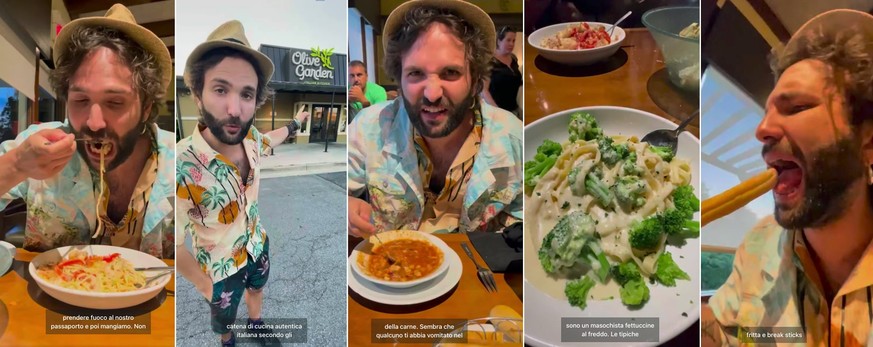 Der Brüller: Italiener gehen in den USA «italienisch» essen 😂