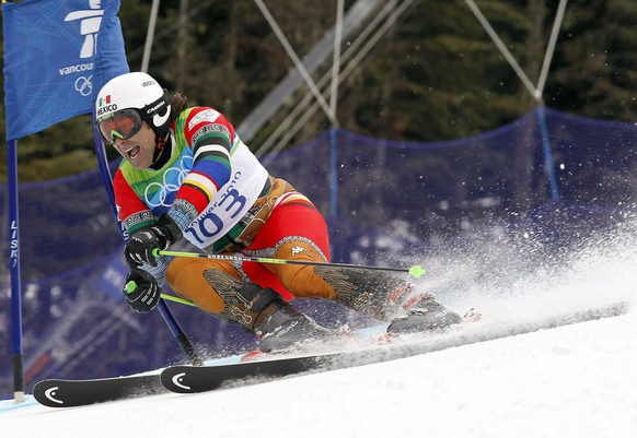 Wie Travers fuhr auch Hohenlohe 2010 in Vancouver. Er klassierte sich sogar noch weiter hinten (Platz 78).