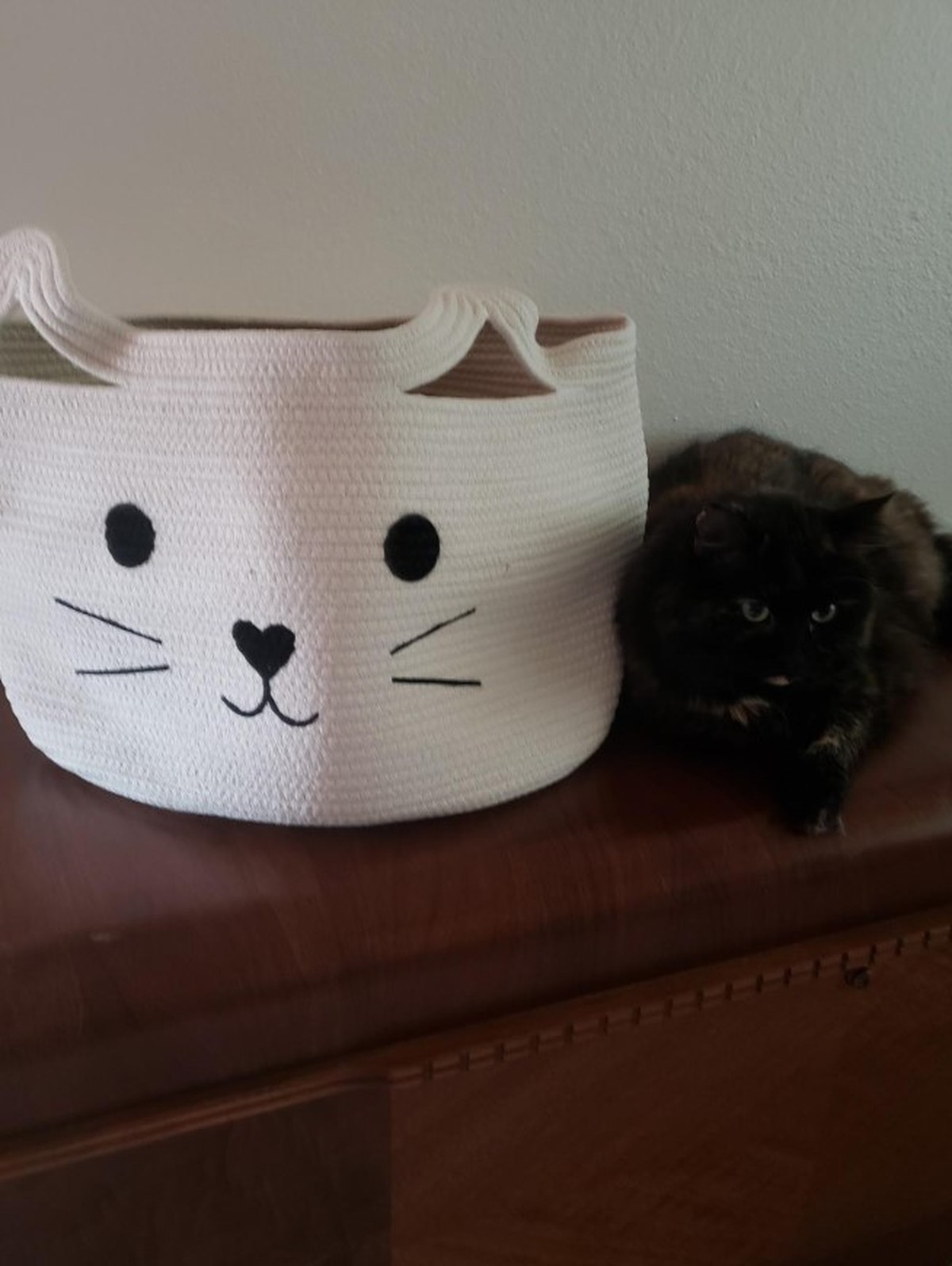 Et pour que le chat puisse se faire les griffes dessus.