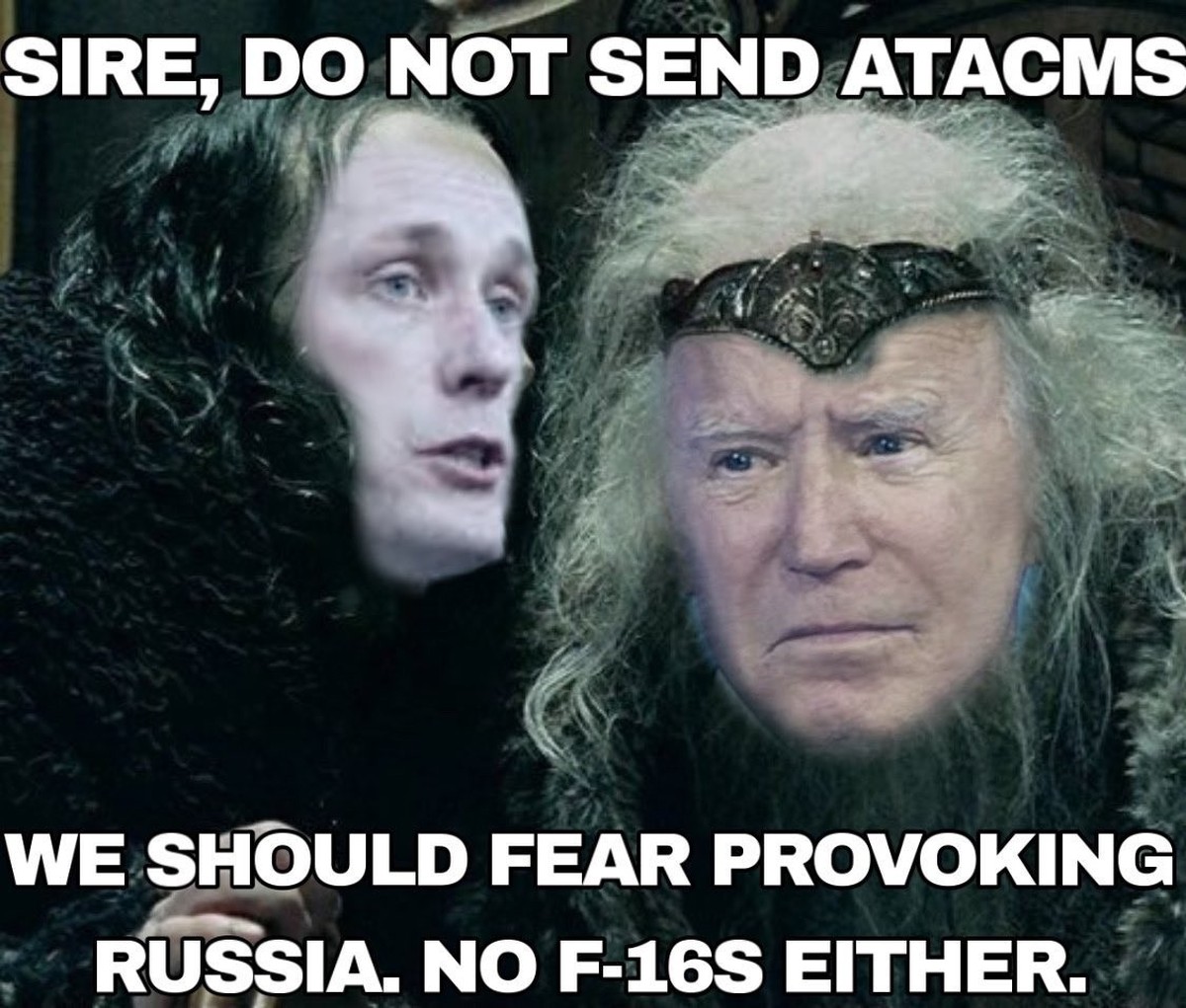 Meme zur mangelnden US-Unterstützung für die Ukraine.