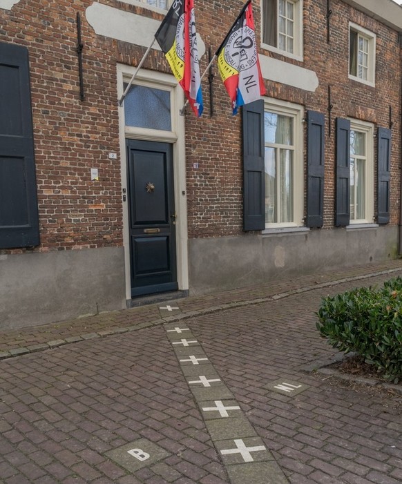 Baarle-Nassau Baarle-Hertog Grenzen Niederlande Belgien