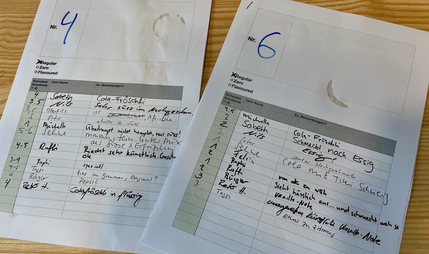 Watsons grosser Coci-Test. Die grosse Cola-Degustation.