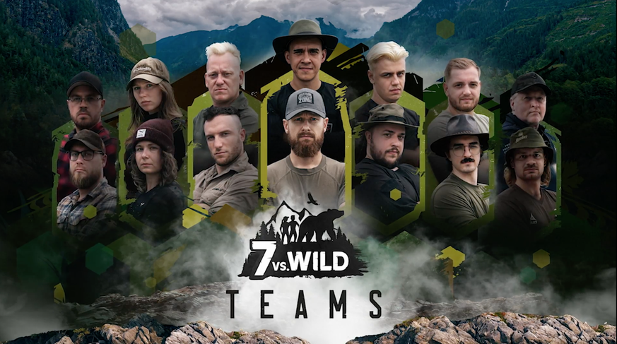 «7 vs. Wild», Staffel 3. Ab Ende November 2023 bei YouTube.