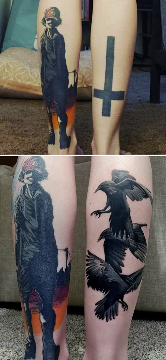 Aus hässlichem Tattoo wird schönes Tattoo: Die besten Cover-ups