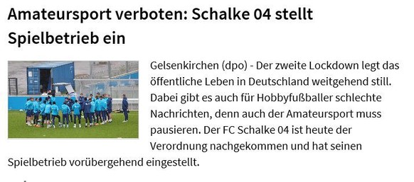 Â«LachnummerÂ» â der beispiellose Absturz des stolzen FC Schalke 04\n...was soll man da noch sagen?