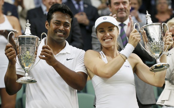 Wimbledon-Triumph 2015 im Doppel mit Leander Paes.