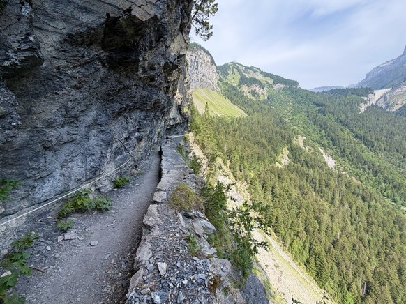 Bisse d'Ayent Suonenwandern Suonen Bisse Rauszeit Wandern Schweiz Suonenwanderung