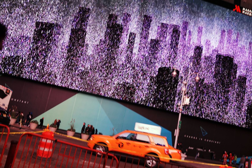 Der Internet-Gigant besitzt die grösste digitale Werbeanzeige der Welt: Times Square in New York.