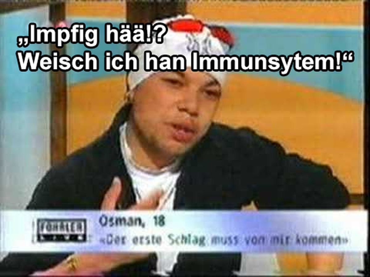 60 der besten Tweets, die Impfgegner auf die Palme und dich zum Lachen bringen \nOsman meint dies.