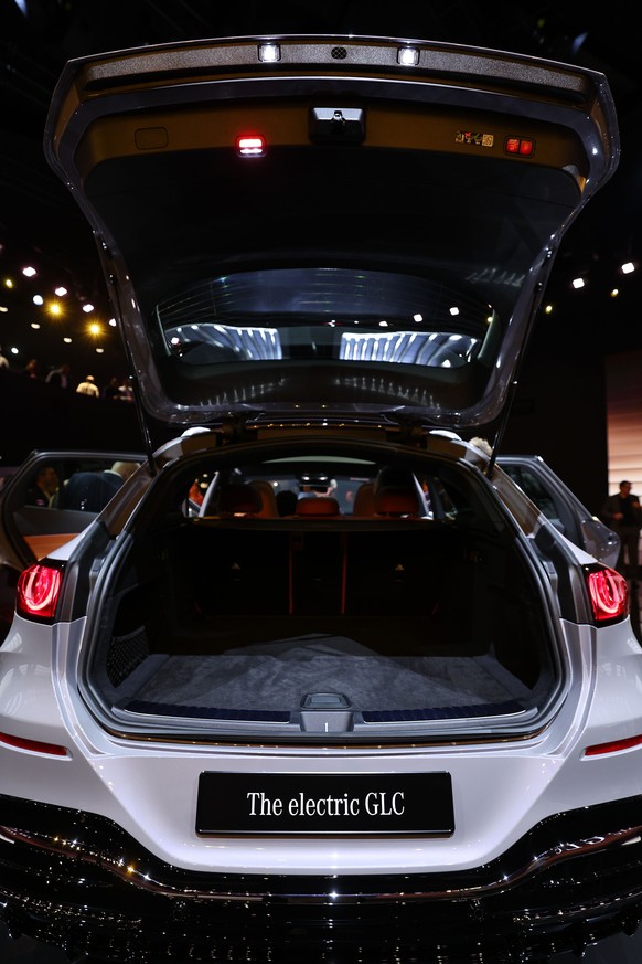 epa12360894 Mercedes GLC during its world premiere in Munich, Germany, 07 September 2025. The International Motor Show Germany IAA Mobility 2025 takes place in Munich from 09 to 14 September 2025, fea ...