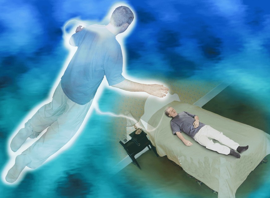 Er beobachtet mich von weitem