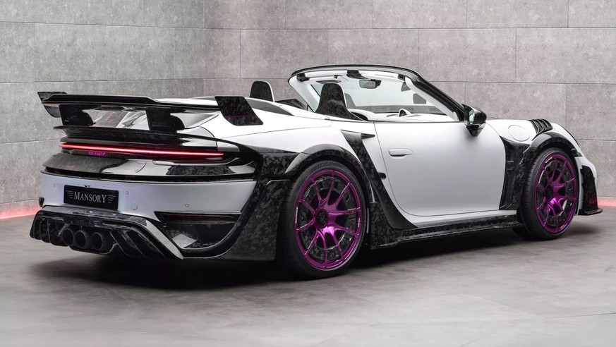 High end tuning from Mansory ... lots of money, minus the taste.
https://www.mansory.com/