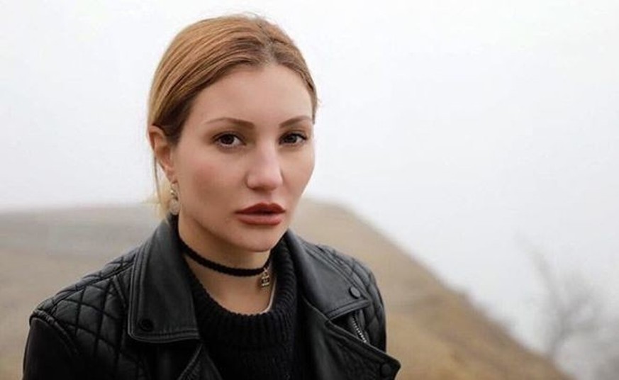 Die kremltreue «Journalistin» Anastasia Kashevarova.