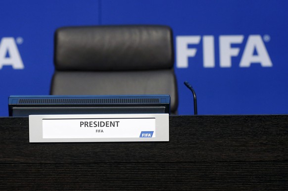 «Sede vacante» bei der FIFA.<br data-editable="remove">