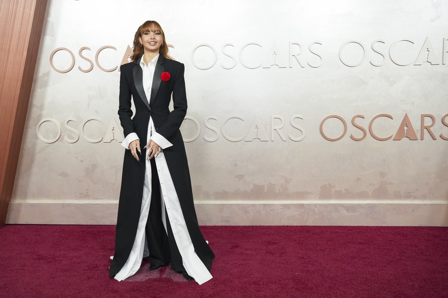 Lisa arrives at the Oscars on Sunday, March 2, 2025, at the Dolby Theatre in Los Angeles. (AP Photo/Jae C. Hong)
Lisa