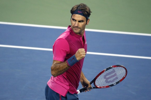 Ohne Satzverlust zieht Federer in den Halbfinal ein.