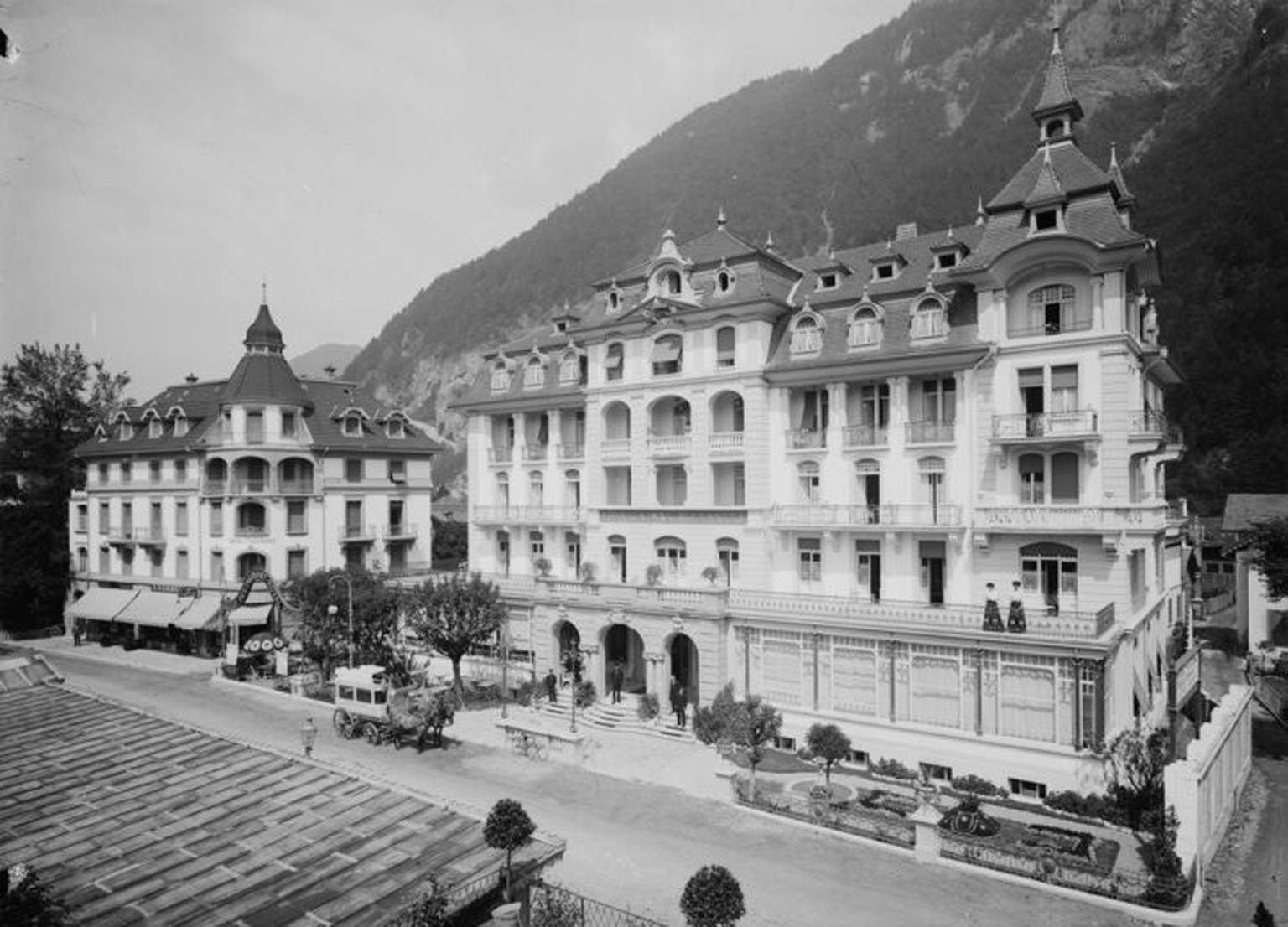 Das 1908 erbaute Hotel Royal St. George in Interlaken.
