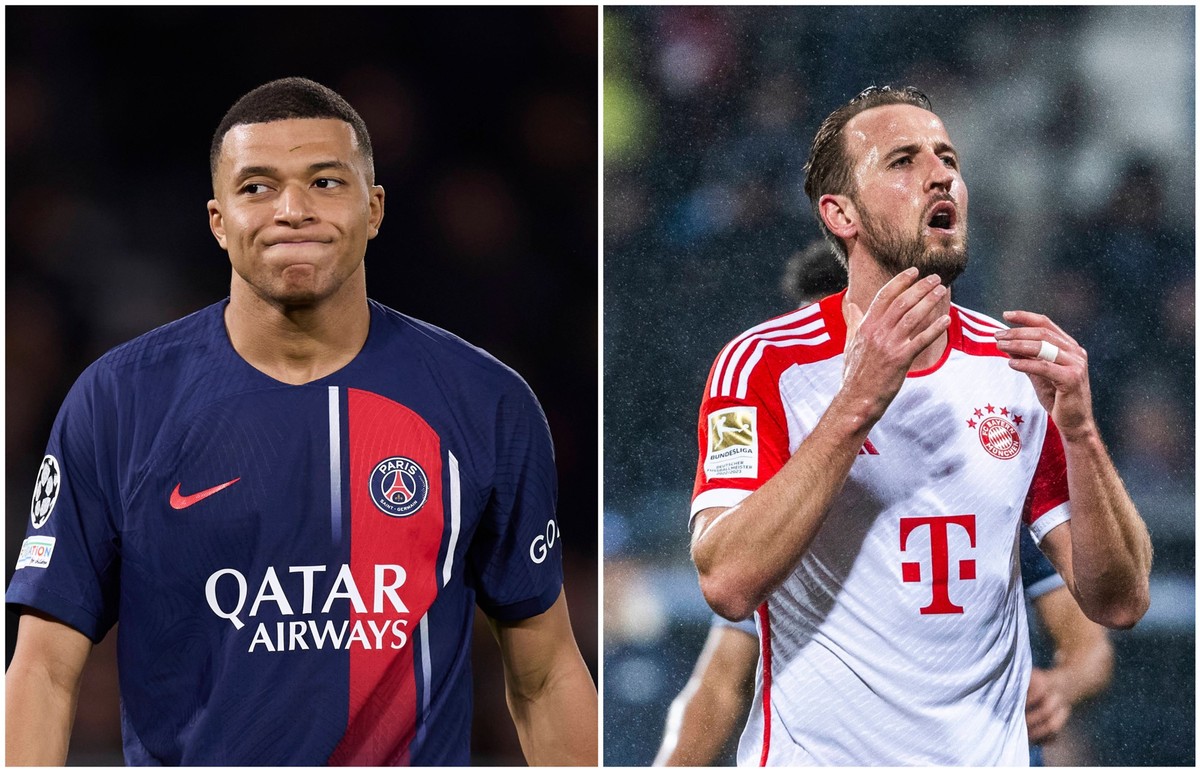 Wer Kylian Mbappés PSG und Harry Kanes (r.) Bayern gleichzeitig sehen will, muss selbstständig umschalten.