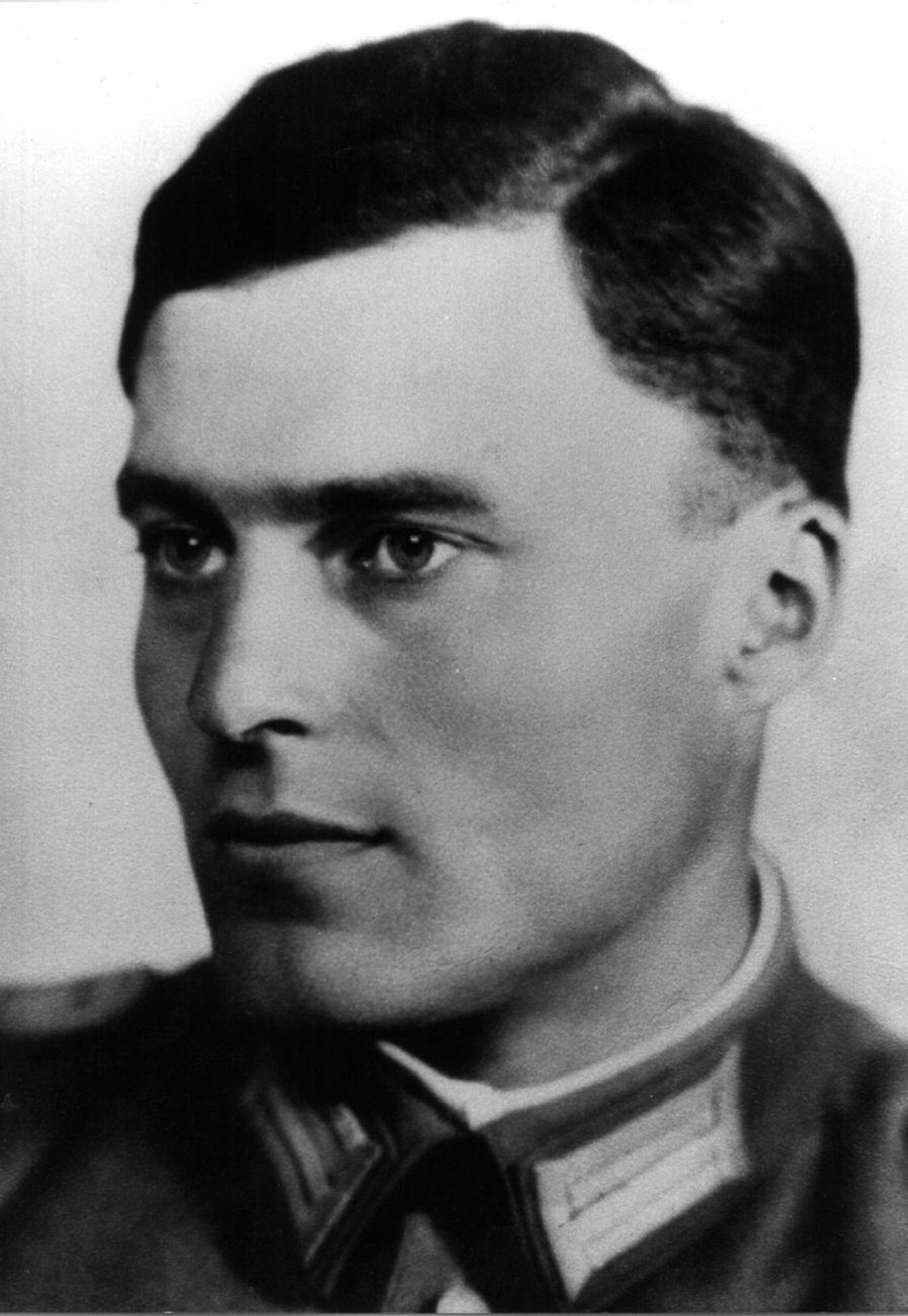 Oberst Claus Schenk Graf von Stauffenberg.&nbsp;