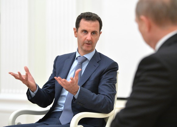 Assad auf Blitzbesuch bei Putin.