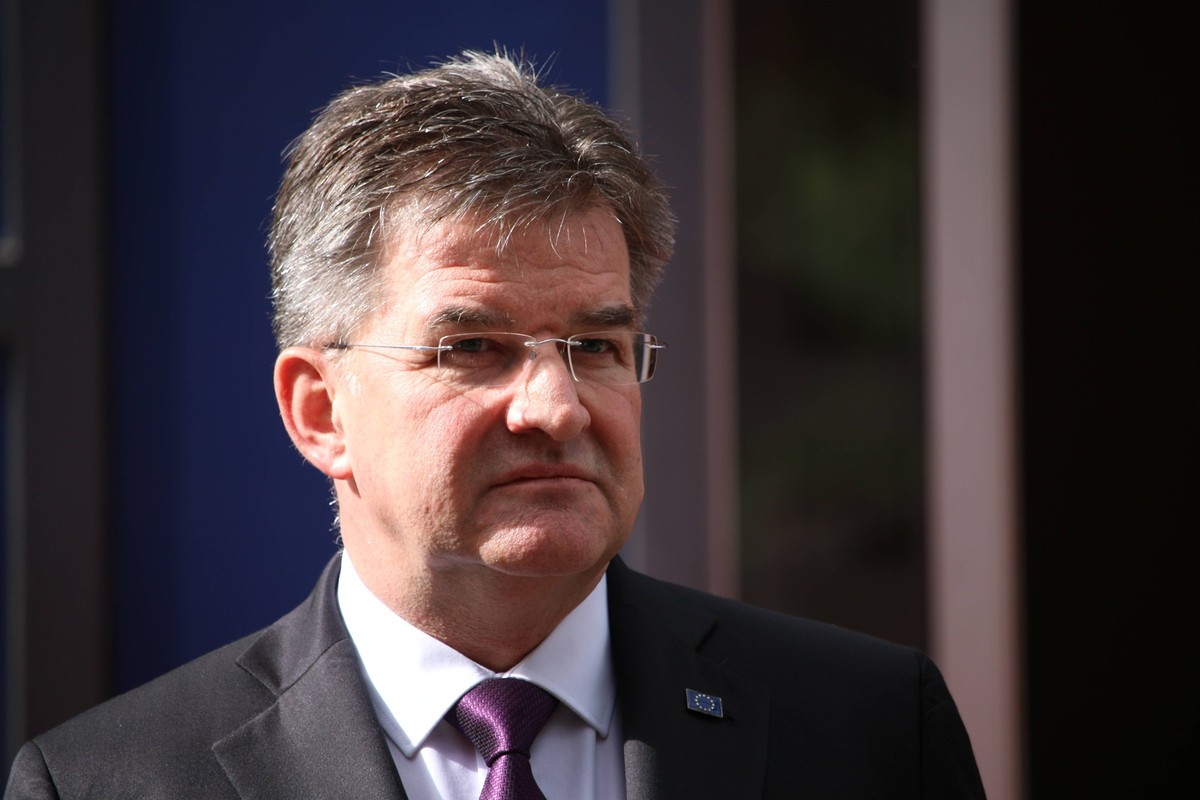 Miroslav Lajcak in Kosovo PRISTINA, KOSOVO - OCTOBER 21: Special Representative of the European Union EU for the Belgrade-Pristina Dialogue Miroslav Lajcak, Foreign and security policy adviser to the  ...