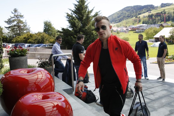 Ein fitter Shaqiri rückt ins Trainingslager ein.