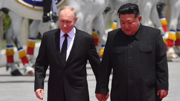 kim jong-un und putin