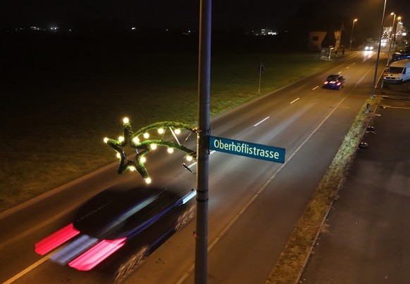 Weihnachtsbeleuchtung Schübelbach SZ Schübelbach