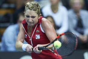 Timea Bacsinszky befindet sich in ausgezeichneter Form.