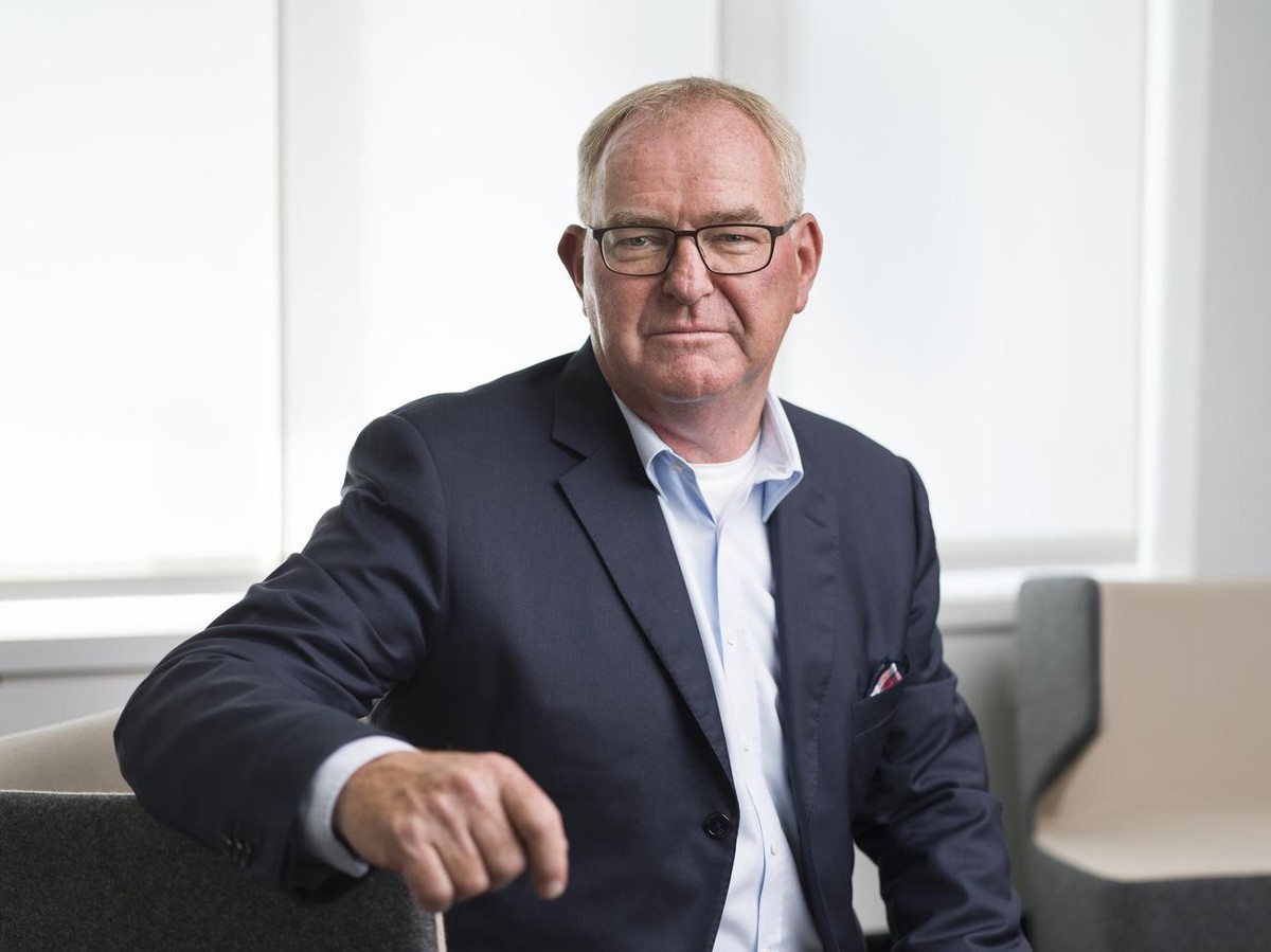 Christoph Maeder, designierter Praesident des Schweizer Wirtschaftdachverbandes economiesuisse, portraitiert am 20. Juli 2020 am Hauptsitz der Organisation in Zuerich. Christoph Maeder tritt die Nachf ...