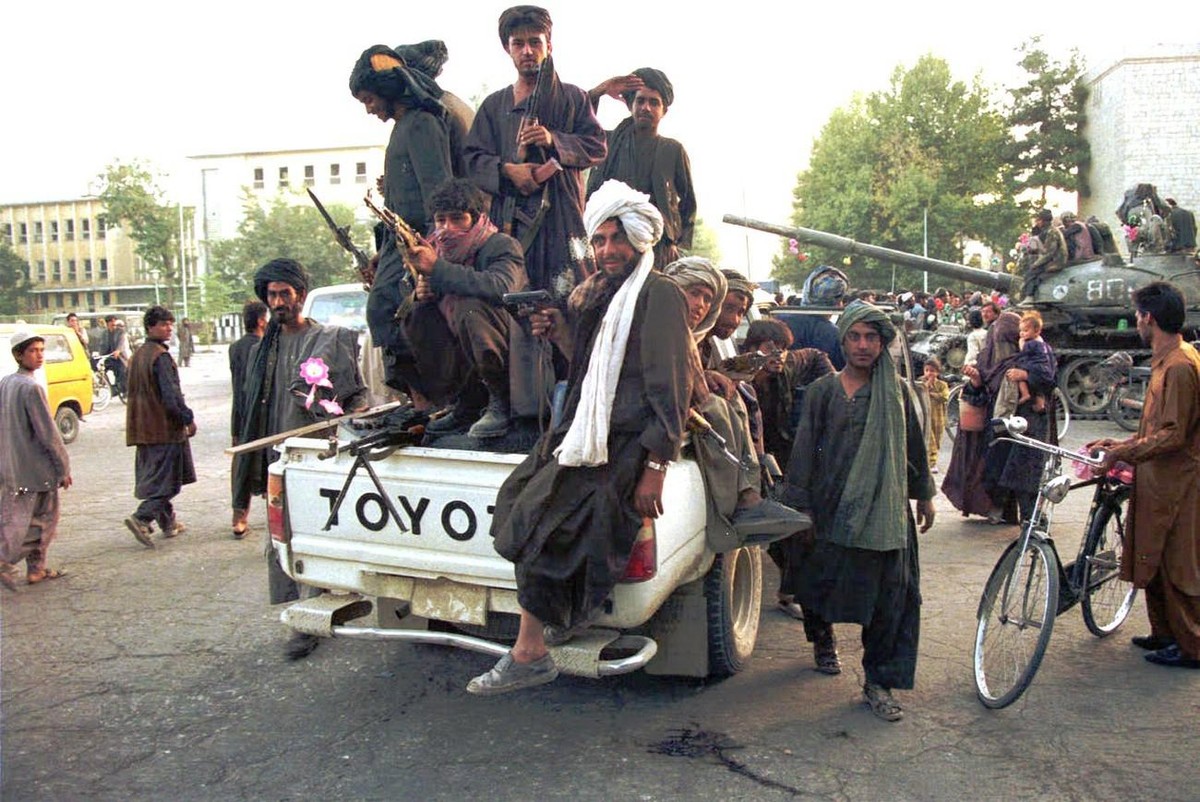 Kaboul sous le règne des talibans, octobre 1996.