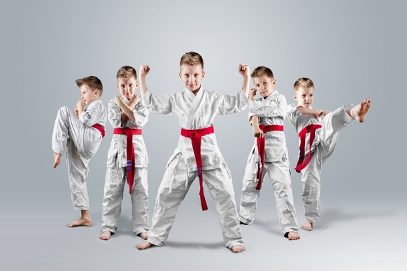 kinder karate kampfsport