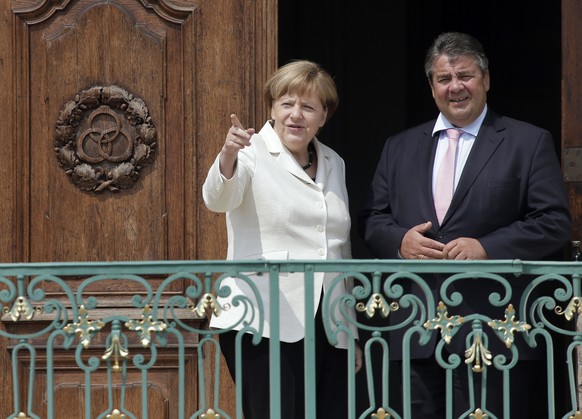 Angela Merkel (CDU) und Vizekanzler Sigmar Gabriel (SPD) verkörpern die klassischen Volksparteien.