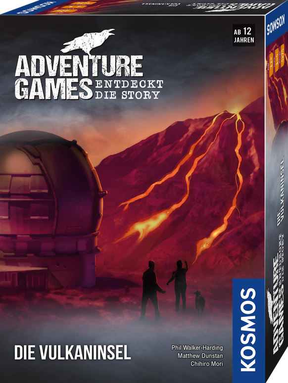 Adventure Games Vulkaninsel Box