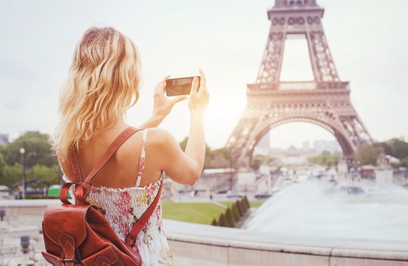 Roaming Smartphone Ferien Paris