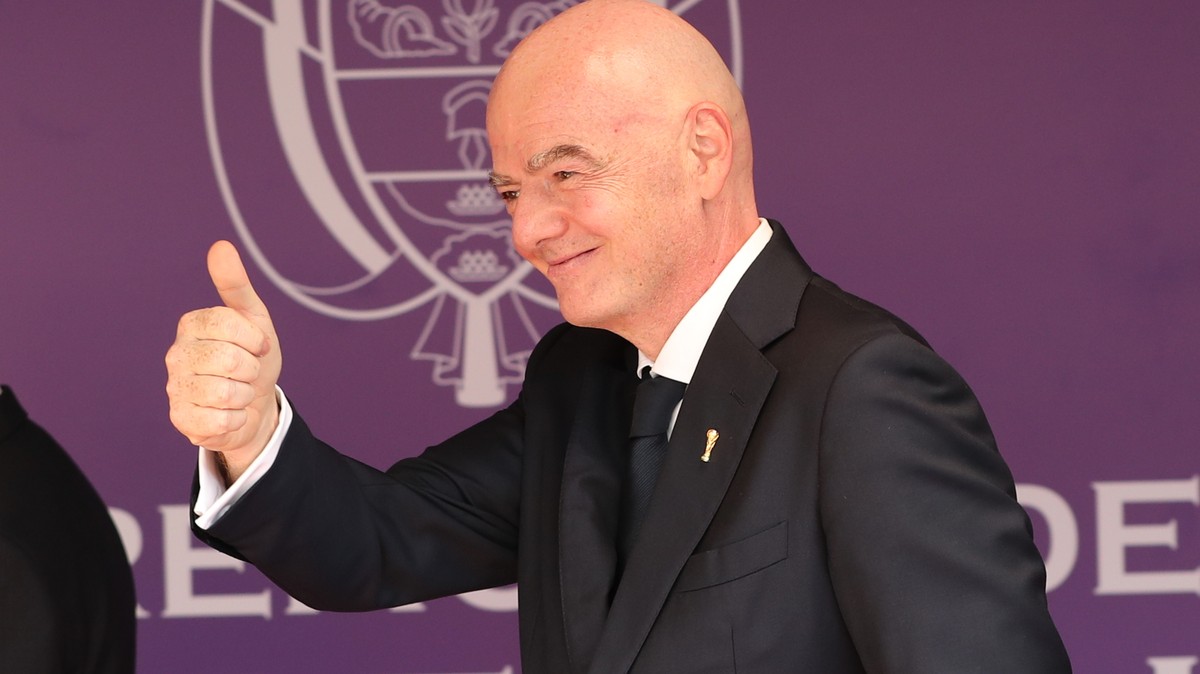 FIFA President Gianni Infantino arrives for the inauguration of Colombia's new president Abelardo de la Espriella in Cali, Colombia, Friday, Aug. 7, 2026. (AP Photo/Santiago Saldarriaga)
Colombia ...