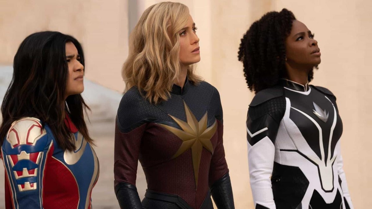 Kamala Khan, Carole Denvers et Monica Rambeau, le premier team-up entièrement féminin de Marvel.