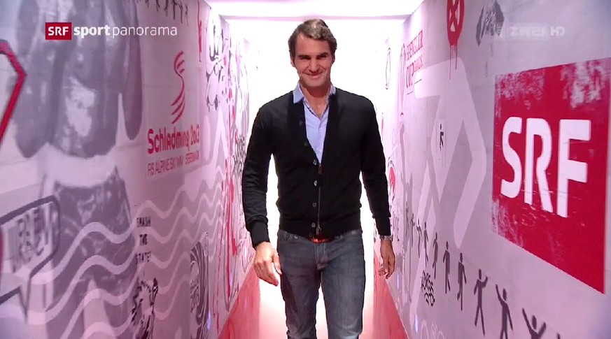 Erstmals seit vier Jahren ist Roger Federer wieder im Sportpanorama zu Gast.&nbsp;