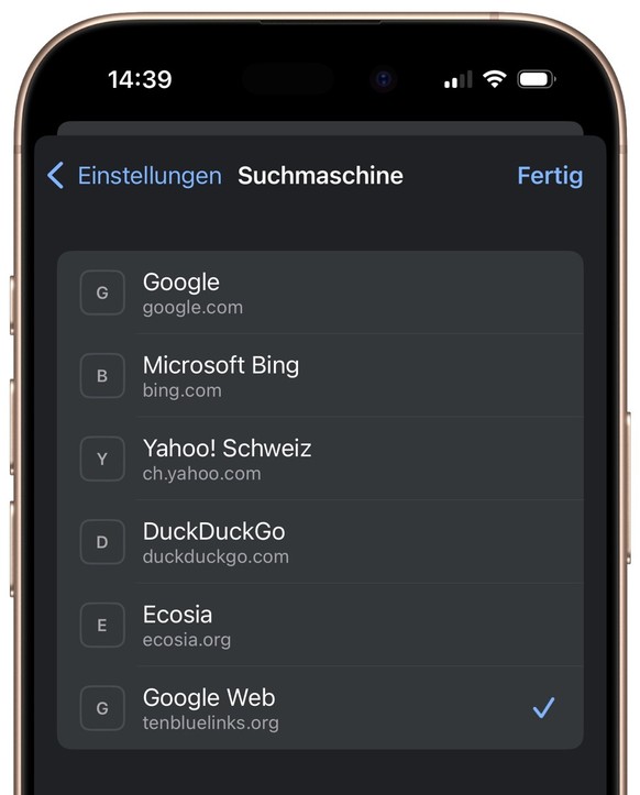 Auf dem Handy googeln ohne nervige KI-Übersicht (von Google)