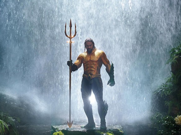 Jason Momoa als Aquaman.