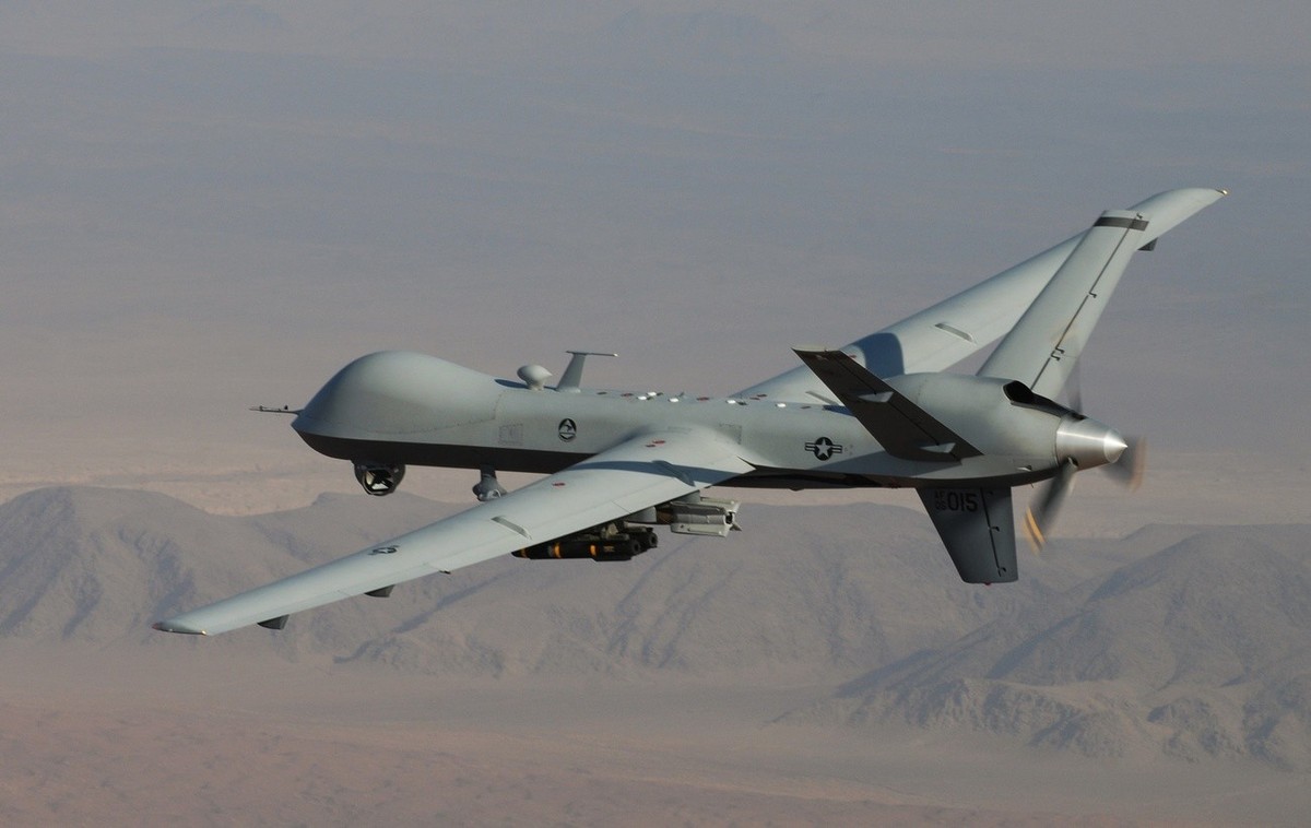Un drone MQ-9 Reaper, capable de lancer des missiles Hellfire «traditionnels».