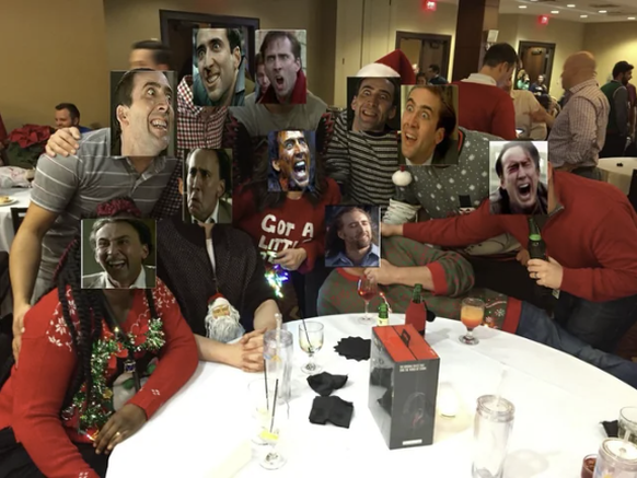 Weihnachten mit der Firma